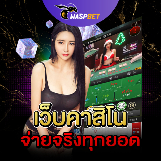 waspbet เว็บคาสิโน จ่ายจริงทุกยอด